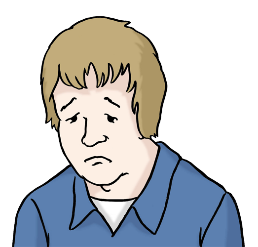 Trauriges Gesicht Trauriges Gesicht